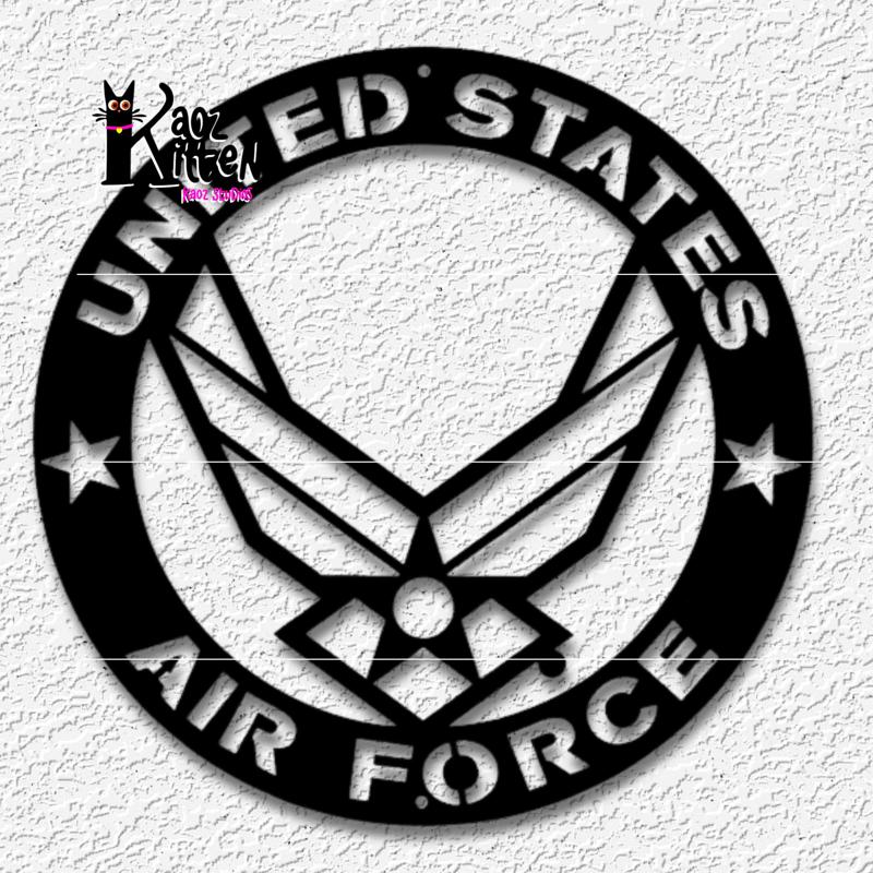 US Air Force wall art Military wall decor United States of America decoration