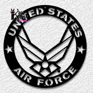 US Air Force wall art Military wall decor United States of America decoration