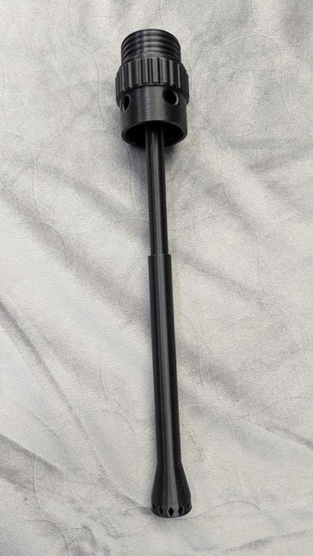 Bubble Bottle Cap Female Bottle with adjustable stem- Male 40mm Nato