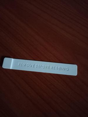 Bookmark Remove Before Reading