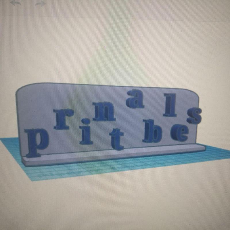 Pritables keychain