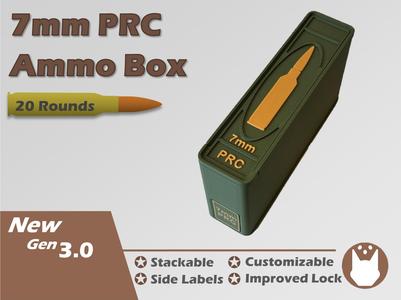 Ammo Storage Box 7mm PRC 20 Round