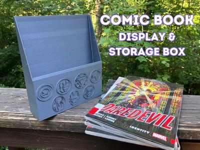 Comic Book Display and Storage Box