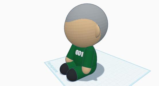 Squid Games Player 001