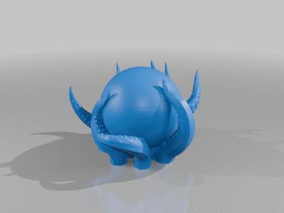 Tentacles Holding Sphere