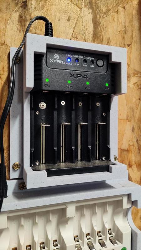 XTAR XP4 Battery Charger Wall Mount