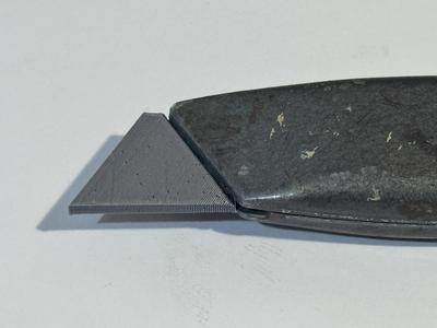 Stanley knife blade cover for PLA & TPU
