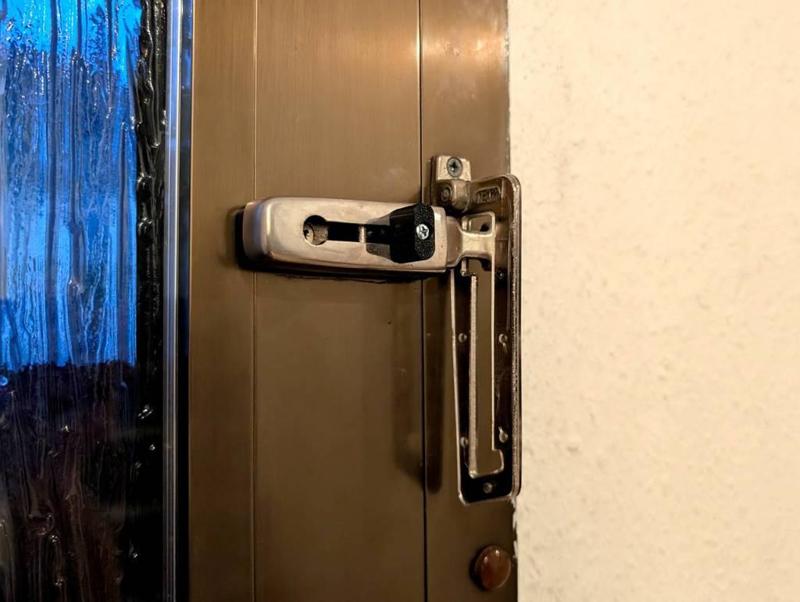 ABUS Door Latch Handle and Spacer