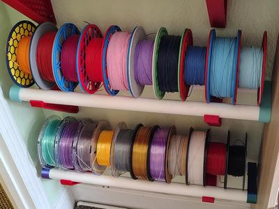 PVC Pipe Shelf Bracket
