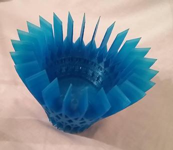 Vase with Fins