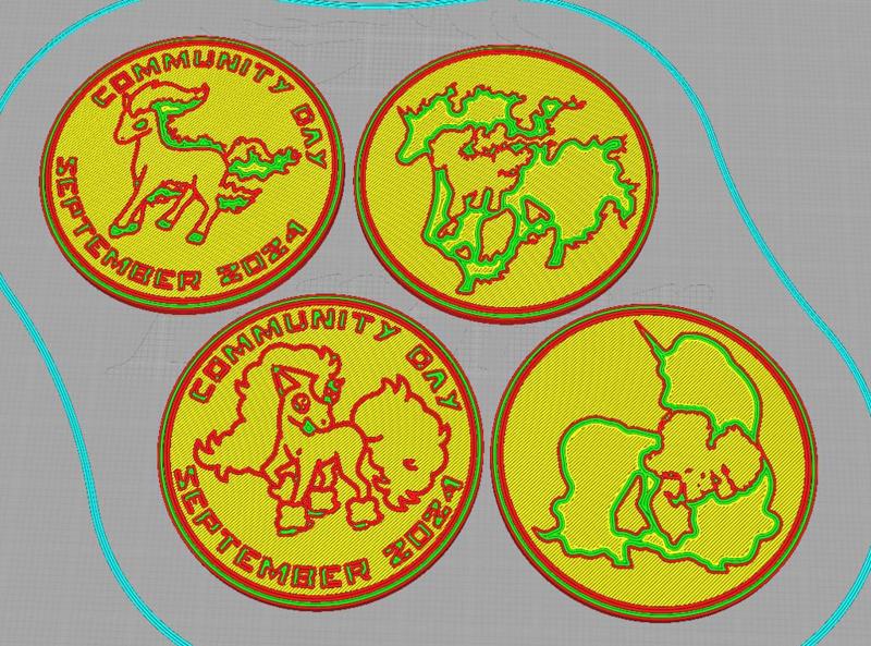 Pokemon Go Community Day #91 coin - Ponyta