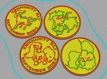 Pokemon Go Community Day #91 coin - Ponyta