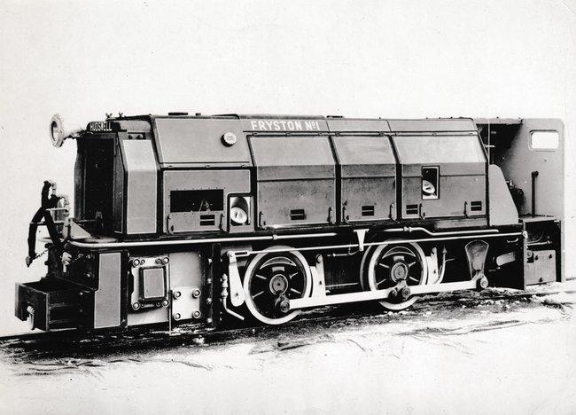 1/32nd. 54mm, Hudswell Mining loco