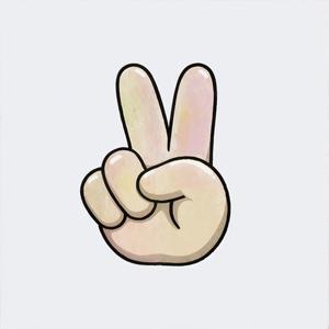 Peace Hand Cookie Cutter