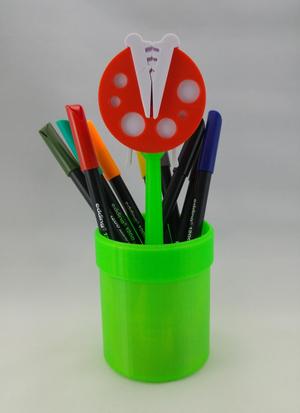 Mario piranha plant pen holder / pot