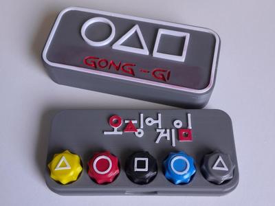 Gong-Gi game from Netflix Squid games
