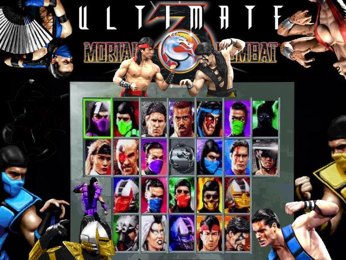 Ultimate Mortal Kombat 3 - VS Screen HueForges