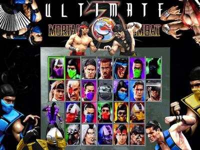 Ultimate Mortal Kombat 3 - VS Screen HueForges