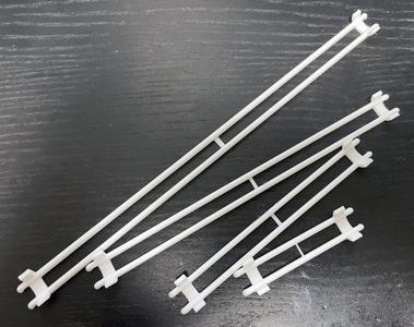 Straight Rails -  1~3mm Longer Version for Steeper Slope