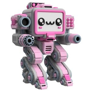 UwU Shadow Force Wrecks Mech Miniature: 3D Printable Tabletop Model with Royalty-Free License