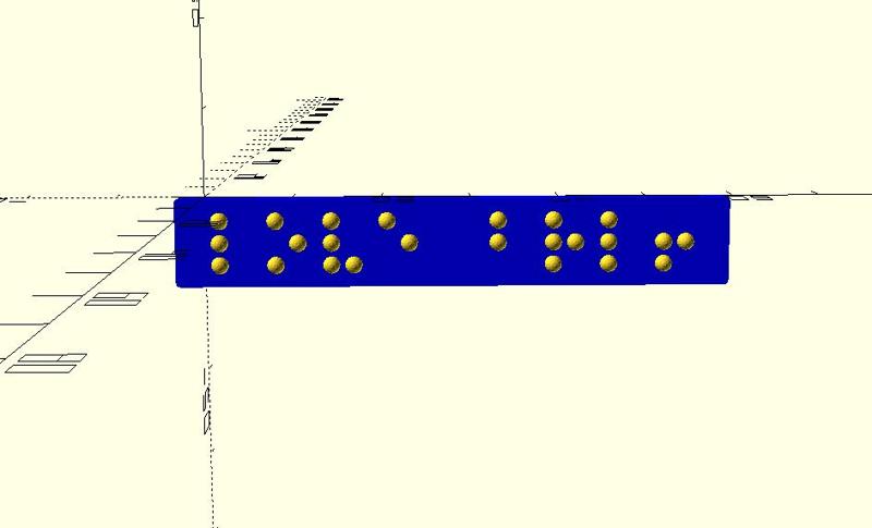 3D Braille Module - Deluxe Version