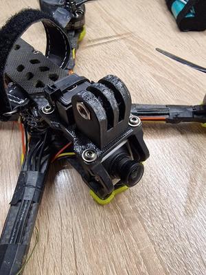 iFlight Nazgul5 v3 GoPro mount + GPS holder