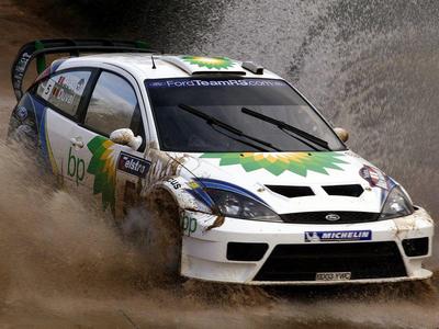 Ford Focus WRC03-05 - version Rallye Slot car 1/32 par TerranSlot