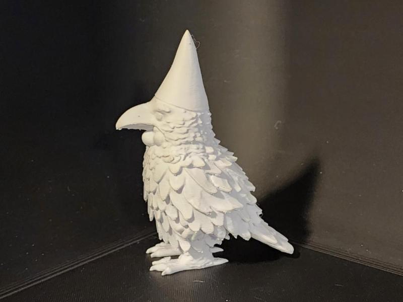 Garden Gnome Crow