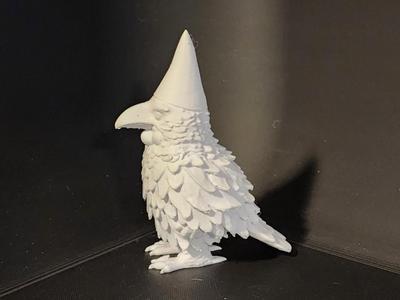 Garden Gnome Crow
