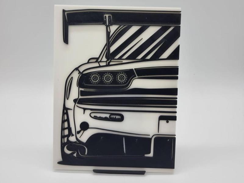 2D Wall Art Mazda RX7