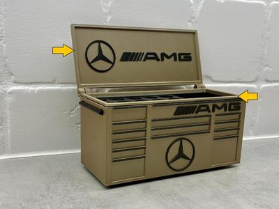 Lid - Mercedes AMG Inspired Toolbox desk organizer