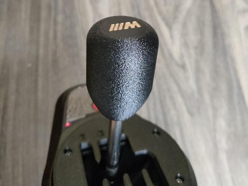 TH8A Shifter knob BMW M with BMW shifter plate