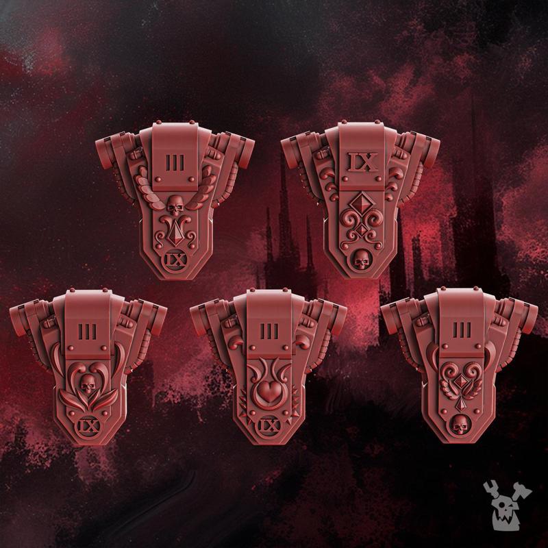 Crimson Wings Backpacks Set