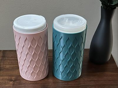 Decorative Cleaning Wipes Cover - Curvy