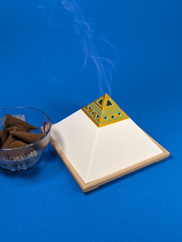 Pyramid Incense Box