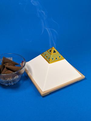 Pyramid Incense Box