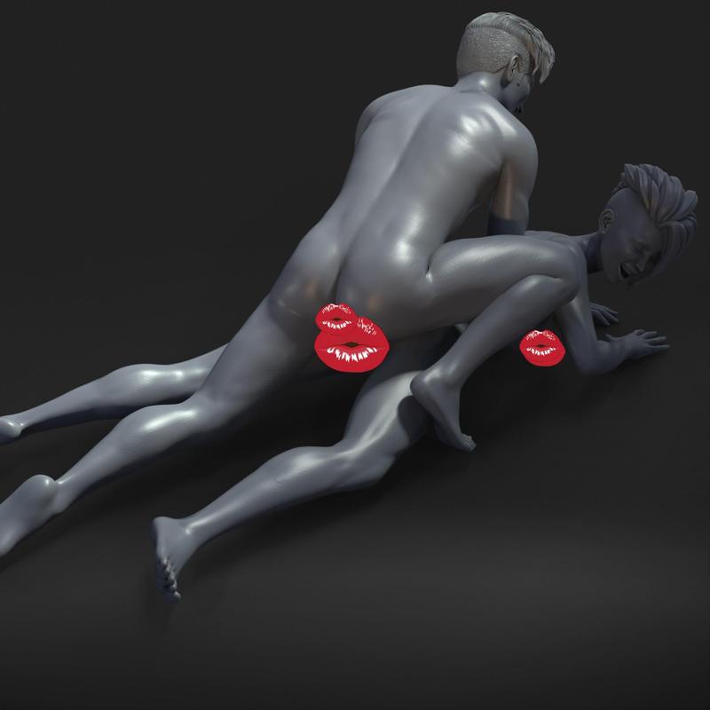 anal sex - NSFW - EROTIC MINIATURE 75 MM SCALE