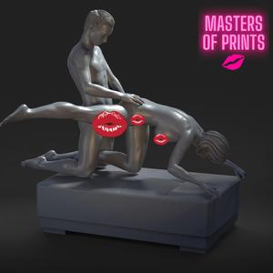 anal obsession- NSFW - EROTIC MINIATURE 75 MM SCALE