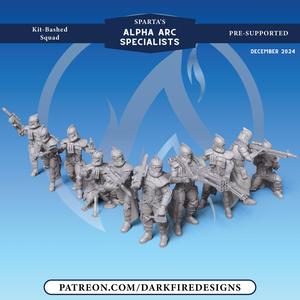 Alpha Recon Commandos - Specialists - Kitbash