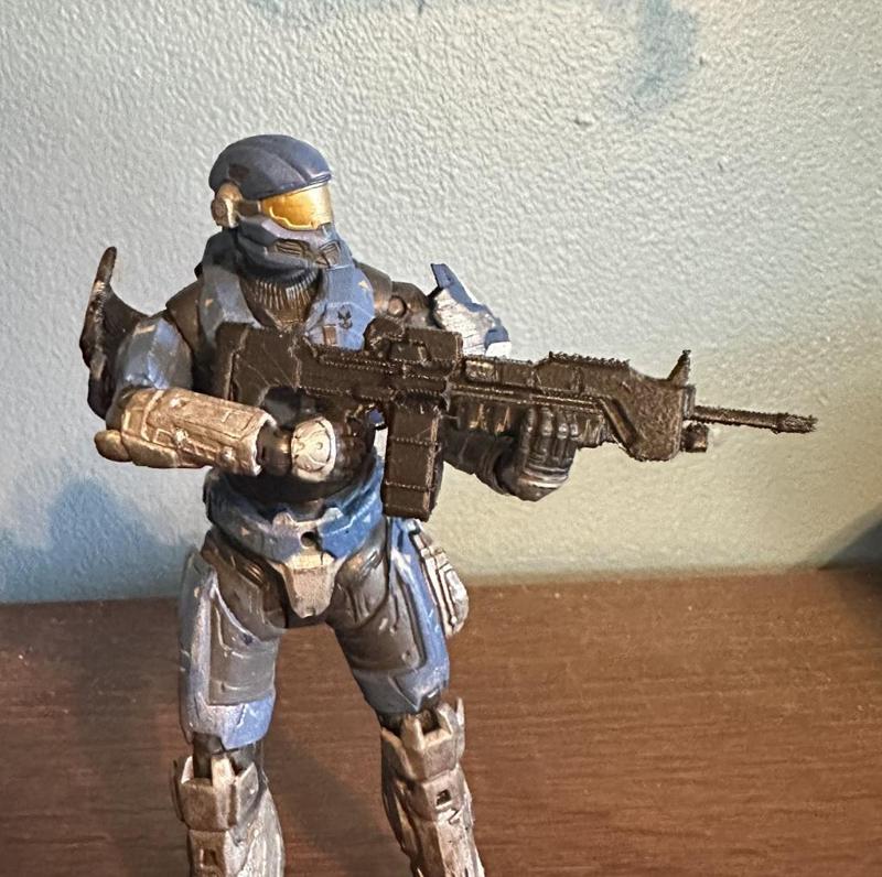 Mcfarlane Halo Reach - M73 LMG Concept 