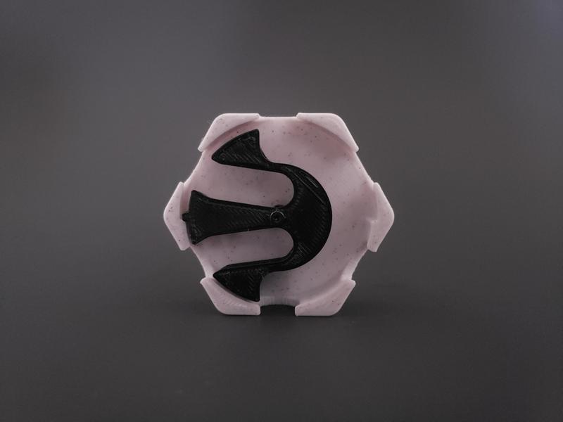 Hextraction Trident Flipper Tile