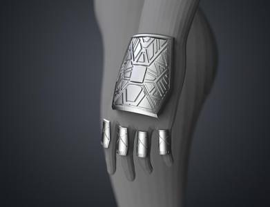 Dora Milaje hand Armor - Wakanda Forever