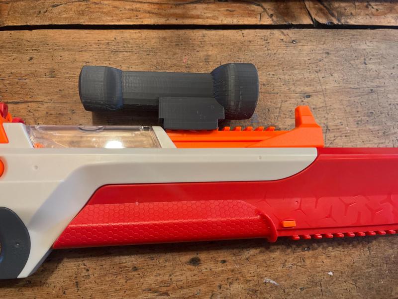 Scope mod for nerf gel blaster/nerf guns