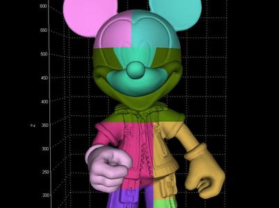Life-Size King Mickey Mouse 3D Model