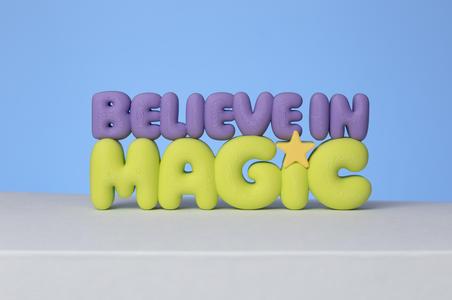 Believe in Magic 3d Standing decoration
