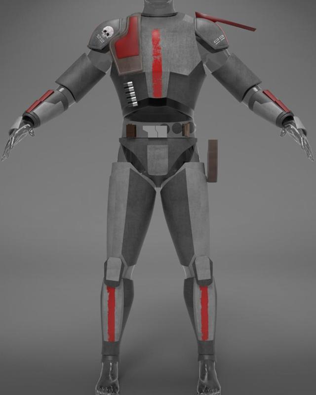 Crosshair's Armor - The Bad Batch