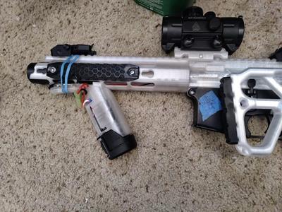 Bosch 12v MAX Battery Foregrip for Airsoft (keymod)