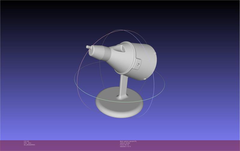 Gemini Capsule Printable Board Game Scale Space Race Micro Miniature