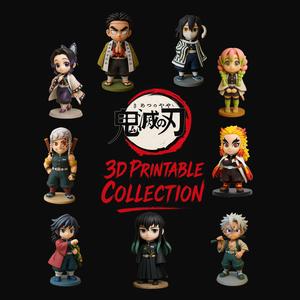 Kimetsu no Yaiba – Full 3D Printable Collection | STL Files