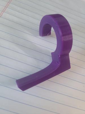 Closet Backpack Hook.stl